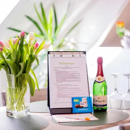 Apartment Waldblickwohnung Mit Schoener Terrasse Und Kamin