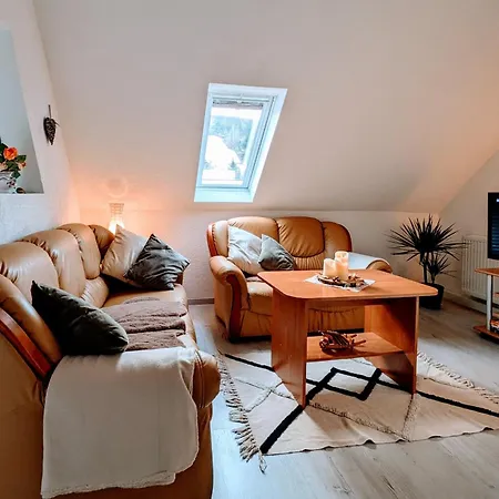 Waldblickwohnung Mit Schoener Terrasse Und Kamin&Sauna Sebnitz