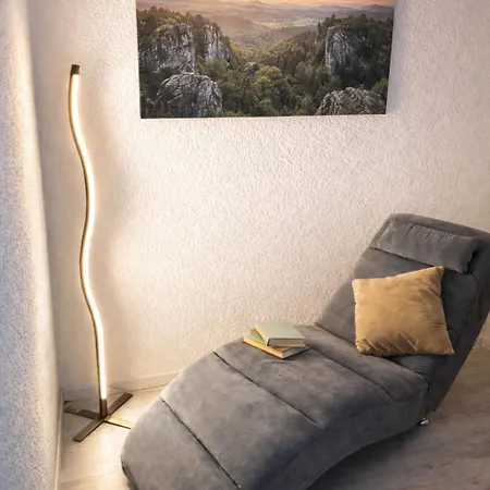 Daire Waldblickwohnung Mit Gartensauna Und Kamin