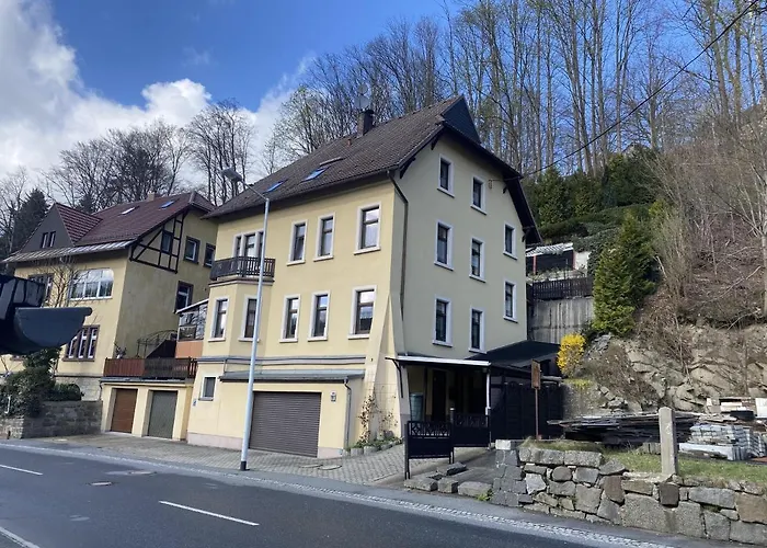 Appartement Waldblickwohnung Mit Schoener Terrasse Und Kamin&Sauna *
