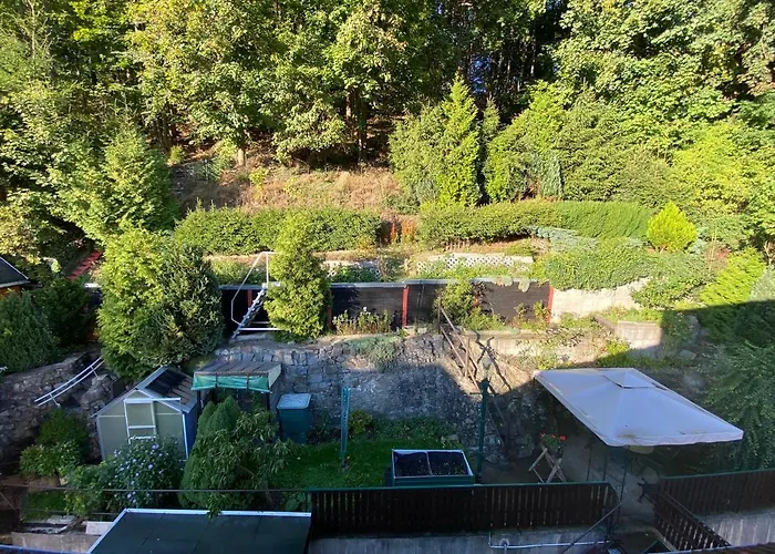 شقة Waldblickwohnung Mit Schoener Terrasse Und Kamin&sauna *