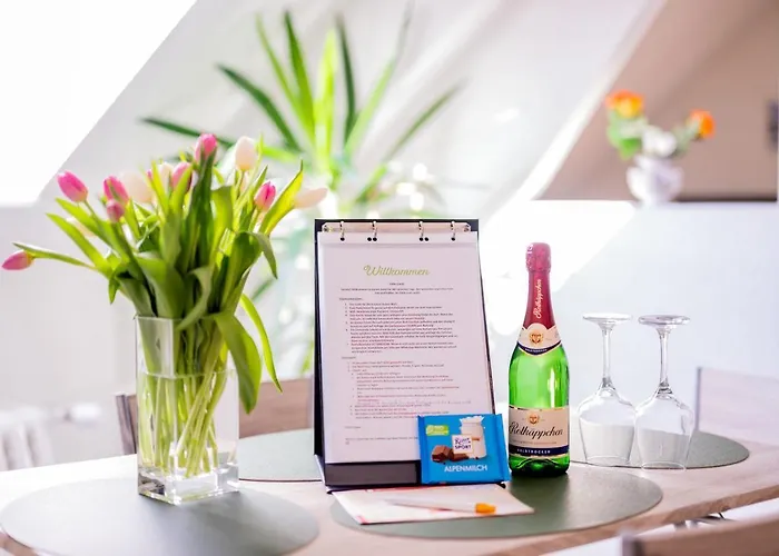 Appartement Waldblickwohnung Mit Schoener Terrasse Und Kamin&Sauna